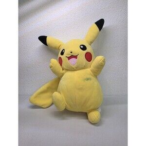Pokémon Pikachu 10" Plush Stuffed Animal Toy 2018 Wicked Cool Toys WCT Nintendo